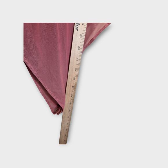 NEW Lulus Womens Sweet Personality Bodysuit XL Rose Puff Sleeve Romantic Style - Picture 8 of 10